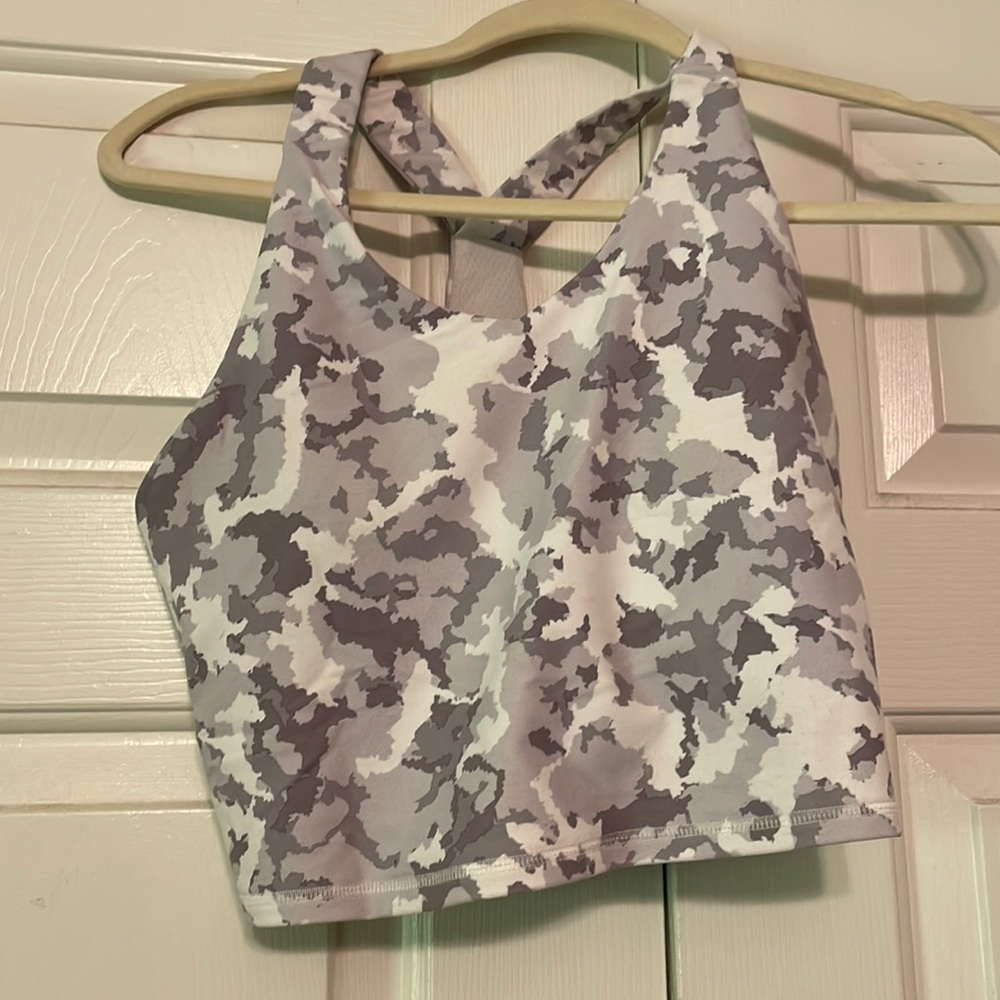 Athletic crop top